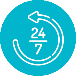 Teal 24-7 Control Icon