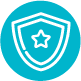 Teal Secure Icon