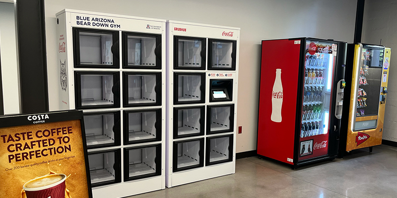 University of Arizona Smart Food Lockers