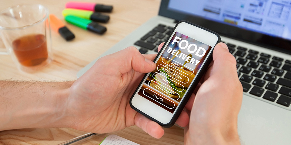 mobile ordering food