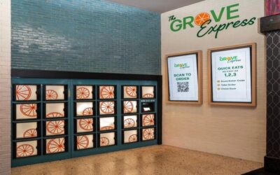 Apex food locker in The Grove Express restaurant at Yaamava casino
