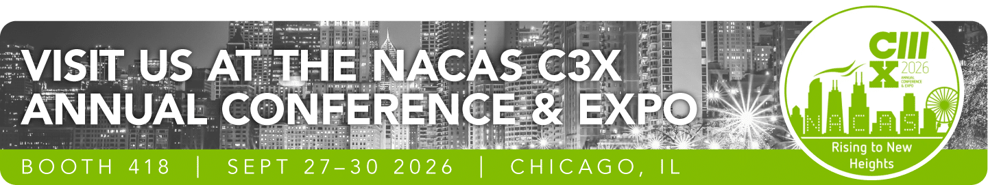 2026 NACAS CX3 show banner for september in chicago